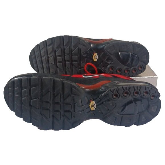 Nike Air Max Plus TN Mens Sz 14 University Red/Black-White Sneakers 852630-603 - Picture 13 of 14